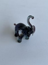 El Yapımı Murano Cam Fil Biblo A26-02 thumbnail 2