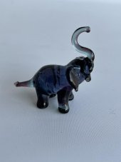 El Yapımı Murano Cam Fil Biblo A26-02 thumbnail 3