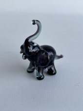 El Yapımı Murano Cam Fil Biblo A26-02 thumbnail 5