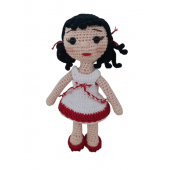 Minyatür Ada Bebek Amigurumi Organik Oyuncak - 1