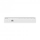 Hatas Mercekli Geniş Plastik Cetvel 20 cm - 1