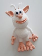 Booba Kar Canavarı Amigurumi Organik Oyuncak - 1