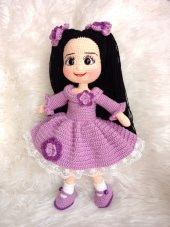 Ahuela Bebek Amigurumi Organik Oyuncak - 4