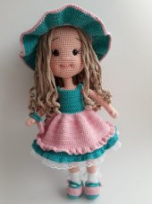 Melek Bebek Amigurumi Organik Oyuncak - 2