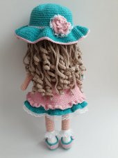Melek Bebek Amigurumi Organik Oyuncak - 8