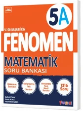 Fenomen Okul 2024 5. Sınıf Matematik A Soru Bankası Yeni Nesile Kolay Geçiş - 1