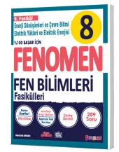 Fenomen Okul 2024 8. Sınıf Fen Bilimleri 6. Fasikül Enerji Dönüşümleri Ve Çevre Bilimi - 1