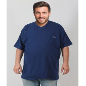 7XL BÜYÜK BEDEN UNİSEX BAY BAYAN V YAKALI TİŞÖRTLER - 3