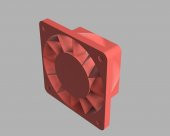 Aerodinamik 60Mm Fan 40Mm Montaj Adaptörüne (Ev Fan Kanalı İle Kullanıldığında Yardımcı) Plastik Aparat - 3