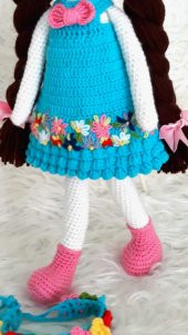 Ezgi Bebek Amigurumi Organik Oyuncak - 4