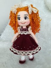Sofia Bebek Amigurumi Organik Oyuncak - 1
