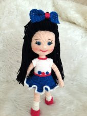 Sevimli Nil Bebek Amigurumi Organik Oyuncak - 1