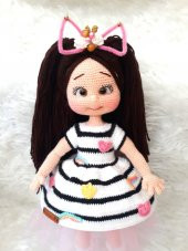 Gizem Bebek Amigurumi Organik Oyuncak - 2