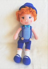 Rüzgar Bebek Amigurumi Organik Oyuncak - 1