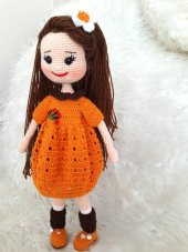 Şule Bebek Amigurumi Organik Oyuncak - 5