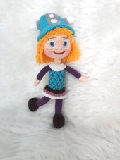 Vikingler Viki Bebek Amigurumi Organik Oyuncak - 4