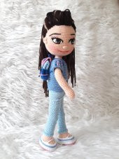 Azra Bebek Amigurumi Organik Oyuncak - 3