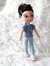 Azra Bebek Amigurumi Organik Oyuncak - 4