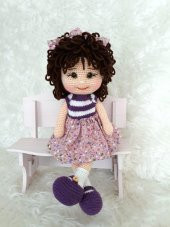 Zizi Bebek Amigurumi Organik Oyuncak - 1
