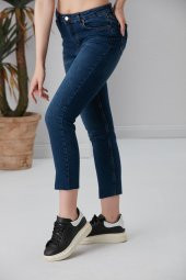 Kesik Paça Mom Jean - 7