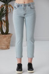 Kesik Paça Mom Jean - 12