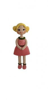 Tart Bebek Amigurumi Organik Oyuncak - 1
