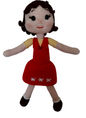 Heydi Bebek Amigurumi Organik Oyuncak - 1