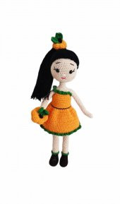 Kabak Tatlısı Bebek Amigurumi Organik Oyuncak - 2