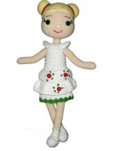 Güllaç Bebek Amigurumi Organik Oyuncak - 1