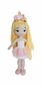Orkide Bebek Amigurumi Organik Oyuncak - 1