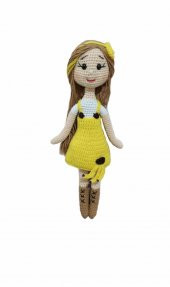 Muz Bebek Amigurumi Organik Oyuncak - 1