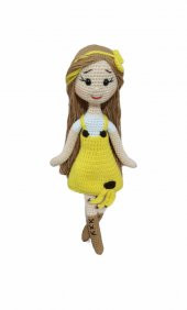 Muz Bebek Amigurumi Organik Oyuncak - 2