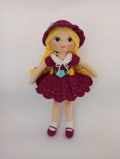Petunya Bebek Amigurumi Organik Oyuncak - 2