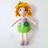 Yonca Bebek Amigurumi Organik Oyuncak - 1