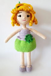 Yonca Bebek Amigurumi Organik Oyuncak - 2