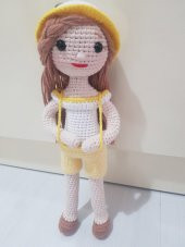 Ayva Bebek Amigurumi Organik Oyuncak thumbnail 2