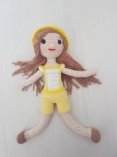 Ayva Bebek Amigurumi Organik Oyuncak thumbnail 3