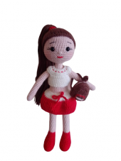 Irmak Bebek Amigurumi Organik Oyuncak - 1