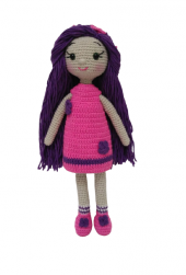 Sümbül Bebek Amigurumi Organik Oyuncak - 1