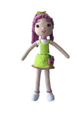 Lavanta Bebek Amigurumi Organik Oyuncak - 1