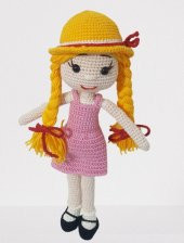 Pollyanna Bebek Amigurumi Organik Oyuncak - 1