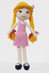 Pollyanna Bebek Amigurumi Organik Oyuncak - 2