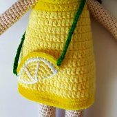 Limon Bebek Amigurumi Organik Oyuncak - 3