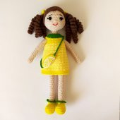 Limon Bebek Amigurumi Organik Oyuncak - 1