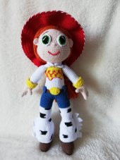Toy Story Jessie Amigurumi Organik Oyuncak - 1