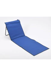 Exent Mavi Katlanır Portatif Şezlong-Çantalı - 2