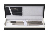 Scrikss Oscar 39 Dolma Kalem ve Tükenmez Kalem İkili Set Titanyum - 1