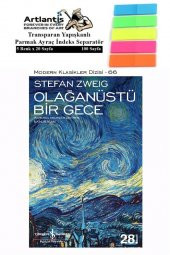 Olağanüstü Bir Gece Stefan Zweig 69 Sayfa Karton Kapak 1 Adet Fosforlu Transparan Kitap Ayraç 1 Paket - 1