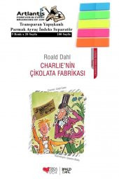 Charlienin Çikolata Fabrikası Roald Dahl 205 Sayfa Karton Kapak 1 Adet Fosforlu Transparan Kitap Ayraç 1 Paket - 1