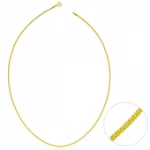 55 Cm Altın Kuş Kafesi Zincir - 1